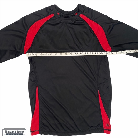 Stormtech Workout Long Sleeve in Red and Black - Picture 6 of 7